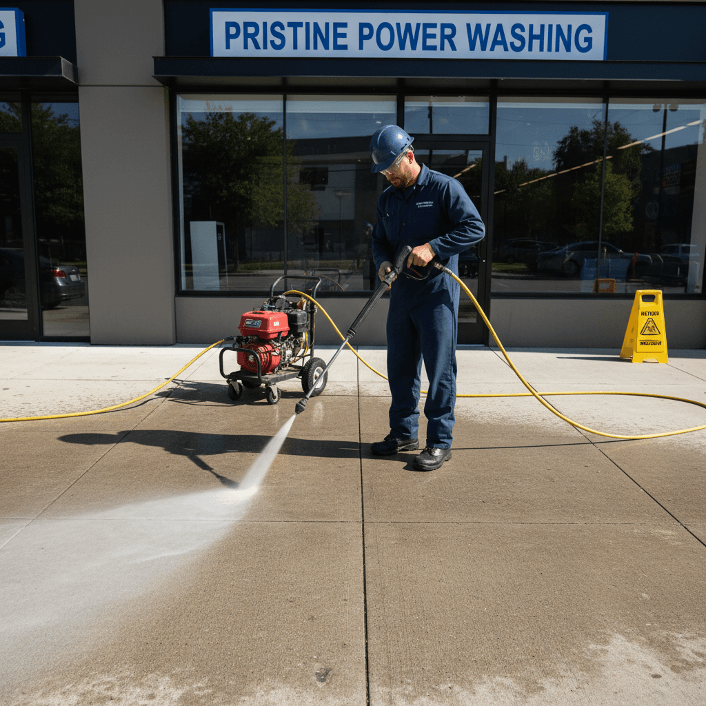 Commercial property cleanup